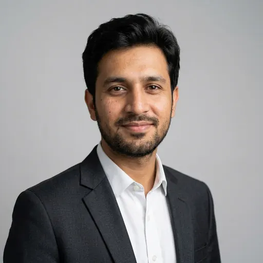 Professional profile photo: example made with Gemini